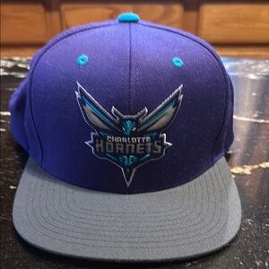 Charlotte Hornets Cap in Purple and Gray